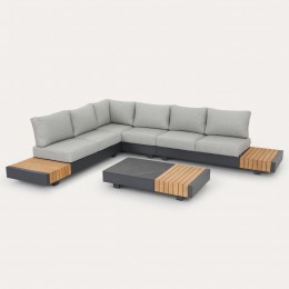 ΣΕΤ ΣΑΛΟΝΙ ΕΞ.ΧΩΡΟΥ ?4ΤΜΧ ADHARA SM6189 ΑΛΟΥΜΙΝΙΟ-OLEFIN ΥΦΑΣΜΑ-SINTERED STONE 0612596