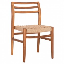 ΚΑΡΕΚΛΑ ΤΡΑΠΕΖΑΡΙΑΣ HERRIN HM18231 ΞΥΛΟ TEAK-ΣΧΟΙΝΙ VIRO 46x51x78Υεκ. 0612733