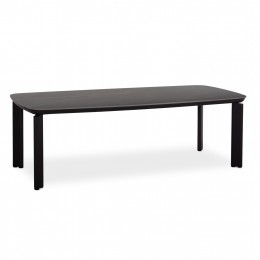 ΤΡΑΠΕΖΙ STERLIN SM6356.02 ΣΚΟΥΡΟ ΓΚΡΙ ΑΛΟΥΜΙΝΙΟ & SINTERED STONE TOP 240x100x76Y