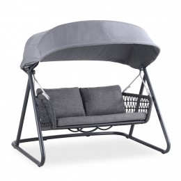 KOYNIA ΑΛΟΥΜΙΝΙΟΥ EXCELSIOR SM6411.02 ΑΝΘΡΑΚΙ ΣΚΕΛΕΤΟΣ & ΣΧΟΙΝΙ 185x134x175Υεκ