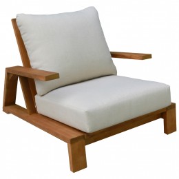 ΠΟΛΥΘΡΟΝΑ LOUNGE MIREX HM6641 ΞΥΛΟ ΑΚΑΚΙΑΣ ΦΥΣΙΚΟ-ΕΚΡΟΥ ΜΑΞΙΛΑΡΙΑ 81x96x68Υεκ
