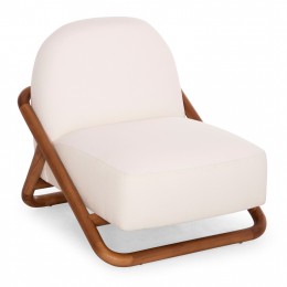 ΠΟΛΥΘΡΟΝΑ LOUNGE RAMROD SM9967 ΞΥΛΟ TEAK ΦΥΣΙΚΟ-ΕΚΡΟΥ ΜΠΟΥΚΛΕ 76x84x51-77,5Υεκ. 0615305