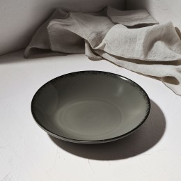 ΠΙΑΤΟ ΒΑΘΥ PEARL ΠΟΡΣΕΛΑΝΙΝΟ 23cm GREY 07-16388