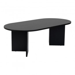 Τραπέζι σαλονιού Tabletod pakoworld σε μαύρη απόχρωση 119x60x40εκ 071-001607