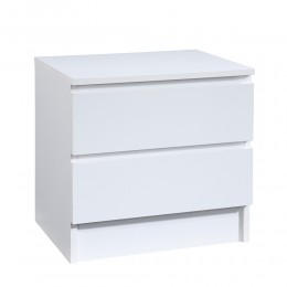 POLO ΚΟΜΟΔΙΝΟ 2ΣΥΡΤΑΡΙΑ ΛΕΥΚΟ 45x35.5x45cm