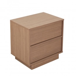 TOBAC ΚΟΜΟΔΙΝΟ 2ΣΥΡΤΑΡΙΑ ΚΑΡΥΔΙ ΣΚΟΥΡΟ 55x39x54cm