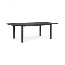 OSTUNI ΤΡΑΠΕΖΙ ΕΠΕΚΤΕΙΝΟΜΕΝΟ 160/240x90x75CM ΑΛΟΥΜΙΝΙΟ ΑΝΘΡΑΚΙ 0935-38/SM
