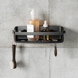 FLEX ΡΑΦΙ ΜΠΑΝΙΟΥ ΜΕ ΒΕΝΤΟΥΖΕΣ ΜΑΥΡΟ 32.7Χ11.7Χ8.6CM 1021300-040