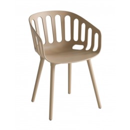 Basket BP πολυθρόνα SAND Technopolymer 59x54x79(45)cm