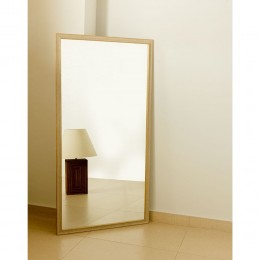 ORGANIC ΚΑΘΡΕΠΤΗΣ BEIGE ΛΑΔΙ 65.4x1.7x125.4cm
