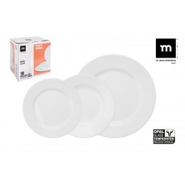 TEMARA ΣΕΤ ΦΑΓΗΤΟΥ 18ΤΜΧ OPAL GLASS 1116NP518