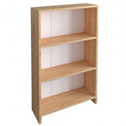 Βιβλιοθήκη Ferma pakoworld sonoma-λευκό 56x20x108εκ 120-000255