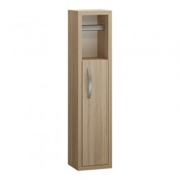Ντουλάπι-στήλη Μaretto pakoworld σε sonoma απόχρωση 16x14x70εκ 120-000501