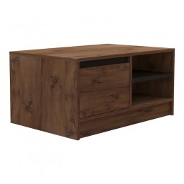 Τραπέζι σαλονιού Narli pakoworld σε sonoma απόχρωση 90x60x45εκ 120-000511