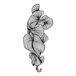 Διακοσμητικό τοίχου Bilem pakooworld μαύρο μεταλλικό 20x1,5x50εκ