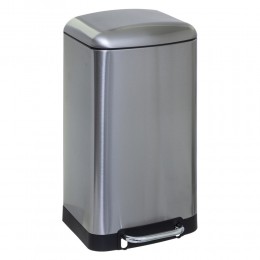 KΑΔΟΣ ΑΠΟΡΡΙΜΑΤΩΝ ΜΕΤAΛΛΙΚΟΣ INOX 30LT 133683A