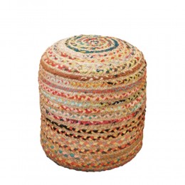 RAINBOW ΠΟΥΦ ΠΟΛΥΧΡΩΜΟ D45xH45cm