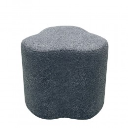 DAISY ΣΚΑΜΠΟ ΓΚΡΙ ΣΚΟΥΡΟ 48x48x42cm