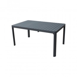 LAYO ΤΡΑΠΕΖΙ ΑΛΟΥΜΙΝΙΟΥ ΑΝΘΡΑΚΙ 180/240Χ100Χ75cm 17002/180/2