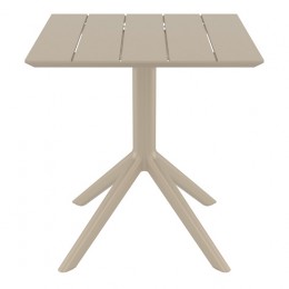 PARIS TAUPE 70X70X74εκ. ΤΡΑΠΕΖΙ ΠΟΛ/ΝΙΟΥ 20.0864