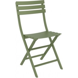 HELEN ΠΤΥΣ/ΝΗ OLIVE GREEN ΚΑΡΕΚΛΑ PP 42X47X83cm 20.0888