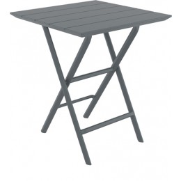 HELEN DARK GREY ΤΡΑΠΕΖΙ ΠΤΥΣ/ΝΟ PP 60Χ60X74CM 20.0892