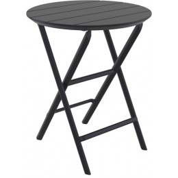 HELEN BLACK ΤΡΑΠΕΖΙ ΠΤΥΣ/ΝΟ PP D60X74CM 20.0900