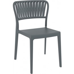 PORTOFINO DARK GREY ΚΑΡΕΚΛΑ PP 52X56X83cm 20.0911