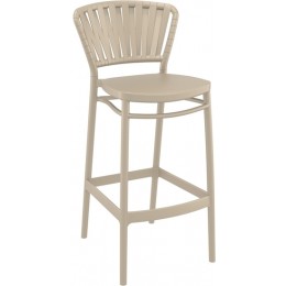 PORTOFINO 75CM ΣΚΑΜΠΟ TAUPE 48X52X106CM PP 20.0919