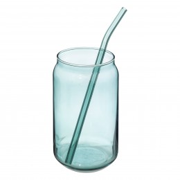 ΠΟΤΗΡΙ ΝΕΡΟΥ 520ML ΜΕ ΚΑΛΑΜΑΚΙ 13.50x7.80x7.80CM ΜΠΛΕ 202118A