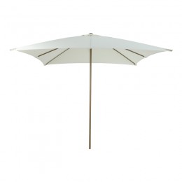 Ομπρέλα επαγγελματική Solis pakoworld μέταλλο - αλουμίνιο μονοκόμματος ιστός σε λευκή-άμμου απόχρωση 250x250x235εκ