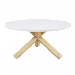 TERRAZZO ΤΡΑΠΕΖΙ TERRAZZO 150x150xH76,3cm