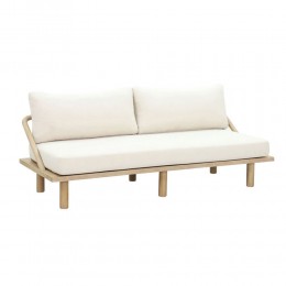 SIESTA ΚΑΝΑΠΕΣ ΚΡΕΒΑΤΙ ΦΥΣΙΚΟ CREAM 180x80x59 22-0276