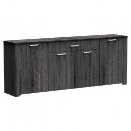 Μπουφές Kinley pakoworld grey-wenge 210x40x82εκ 248-000008