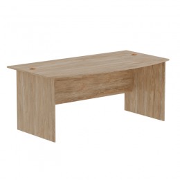 Γραφείο εργασίας Anze pakoworld φυσικό μελαμίνης 180x93.5x75εκ 248-000014