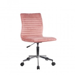 Peppa Καρέκλα γραφείου 44x56,5xH82/92cm dusty pink 25-0469