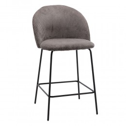 VOTSALO ΣΚΑΜΠΩ BAR ΓΚΡΙ 48x56xH95cm 26-0017