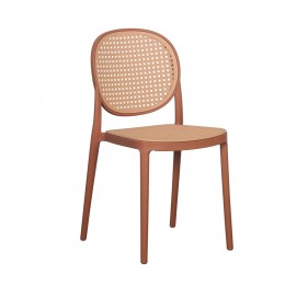 RATTI ΚΑΡΕΚΛΑ TERRACOTTA ΦΥΣΙΚΟ 41.6x53x84 27-0224