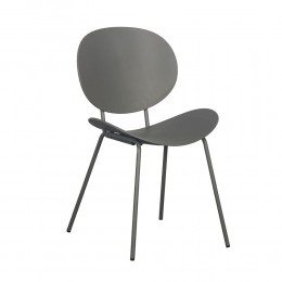 FUTURA ΚΑΡΕΚΛΑ ΓΚΡΙ 51x50x80.5cm