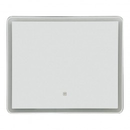 Καθρέπτης Led Quadrou pakoworld pp-αλουμίνιο 60x3x50εκ