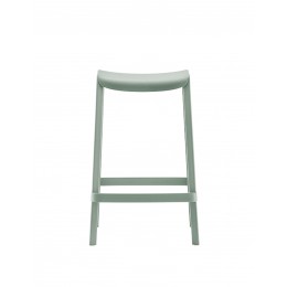 Dome 267 σκαμπό bar GREEN PP 43x41,5xH65(21)cm