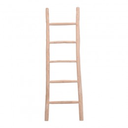 Σκάλα Morjeve pakoworld teak ξύλο σε φυσική απόχρωση 50x6x160εκ 336-000023