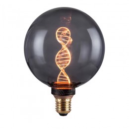 Λαμπτήρας LED RN-DNA G125 Bulb pakoworld 3.5W E27 220-240V smoke γκρι 342-000067