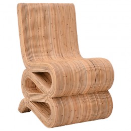 Καρέκλα Favorsy pakoworld rattan pe σε φυσική απόχρωση 65x52x90εκ 344-000011