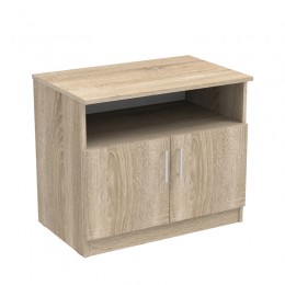 Κομοδίνο Galdow pakoworld σε sonoma απόχρωση 80x45x60εκ 361-000037