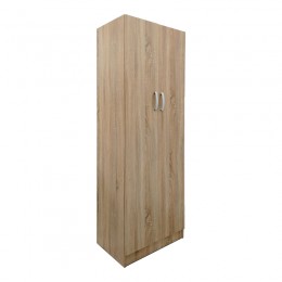 Ντουλάπα δίφυλλη Lego pakoworld σε sonoma απόχρωση 60x42x180εκ