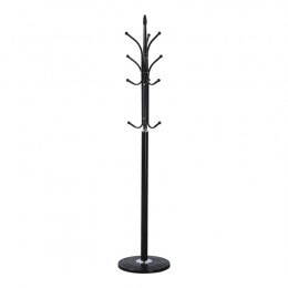 Καλόγερος Keleste pakoworld μέταλλο σε μαύρη απόχρωση Φ37x175εκ