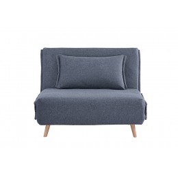 LILY ΚΑΝΑΠΕΣ- ΚΡΕΒΑΤΙ 108x87x83cm ΣΚΟΥΡΟ ΓΚΡΙ 3LAH-279N68-P100/DARK GREY