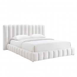 SAVAGIAR ΚΡΕΒΑΤΙ (ΓΙΑ ΣΤΡΩΜΑ 160x200cm) CREAM 210.5x220.5x109.7cm