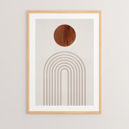 Πίνακας Linoua pakoworld με ψηφιακή εκτύπωση και πλαίσιο 33x1.5x48εκ